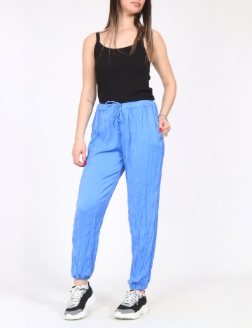 Pantaloni Zara, albastru