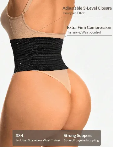 Corset SHEIN, negru
