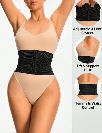 Corset SHEIN, negru
