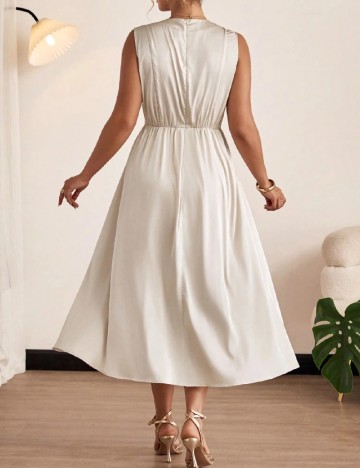 Rochie medie SHEIN CURVE, bej