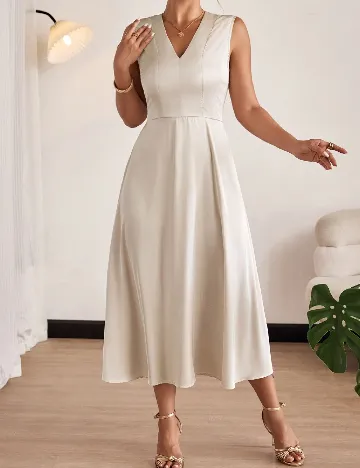 Rochie medie SHEIN CURVE, bej