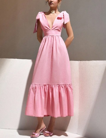 Rochie medie SHEIN, roz