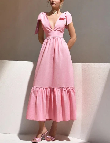 Rochie medie SHEIN, roz