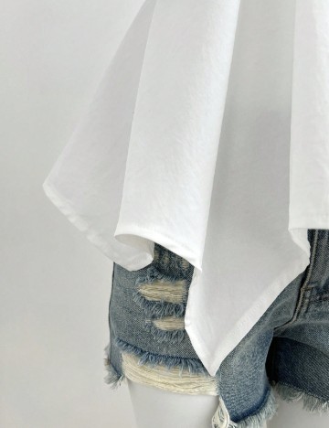 Top SHEIN, alb