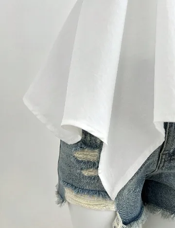 Top SHEIN, alb