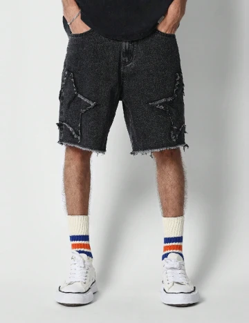 Pantaloni scurti SHEIN, negru
