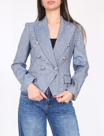 Sacou Zara, albastru