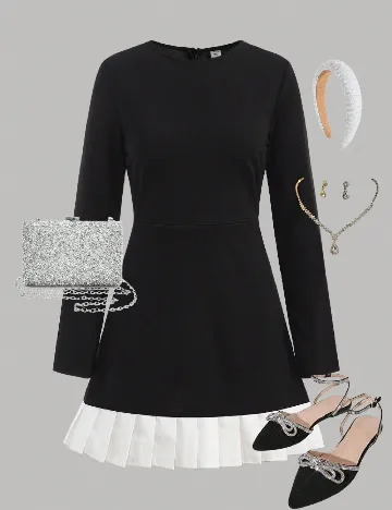 Rochie Shein Kids, negru