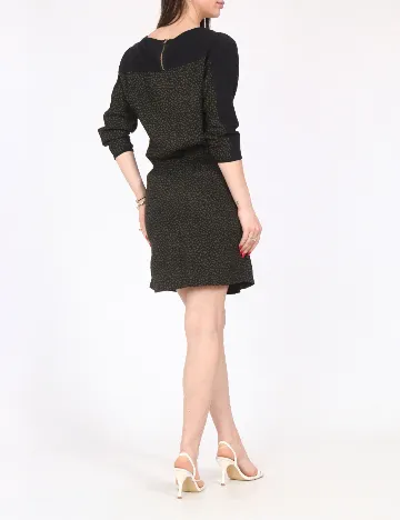 Rochie scurta Bershka, verde