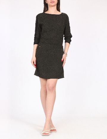 Rochie scurta Bershka, verde