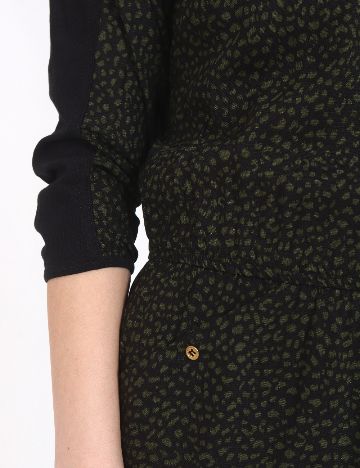 Rochie scurta Bershka, verde