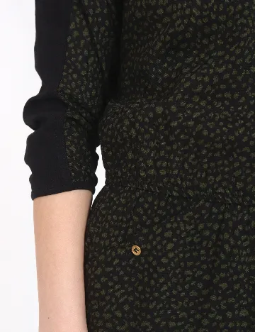 Rochie scurta Bershka, verde