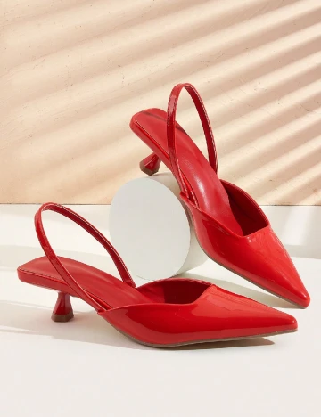 Pantofi SHEIN, rosu
