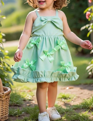 Rochie Shein Kids, verde