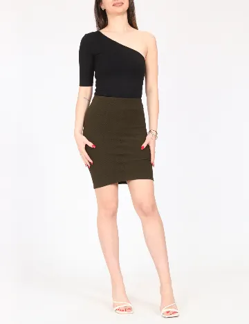 Fusta Bershka, verde