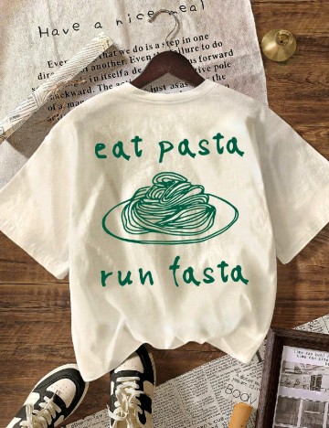 Tricou SHEIN, ecru