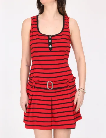 Rochie scurta Bershka, rosu