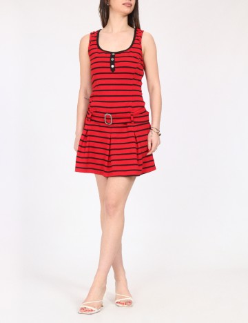 Rochie scurta Bershka, rosu