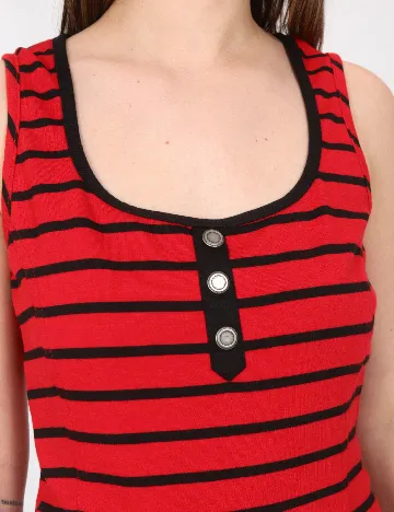 Rochie scurta Bershka, rosu