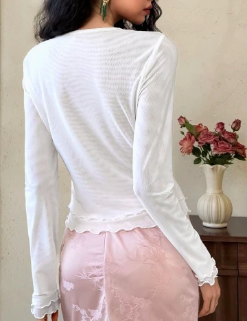 Bluza SHEIN, alb