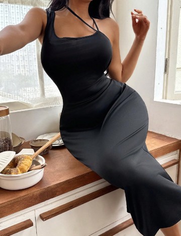 Rochie medie SHEIN, negru