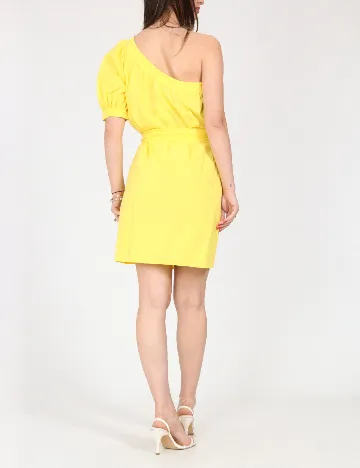 Rochie scurta Bershka, galben