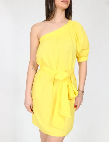 Rochie scurta Bershka, galben