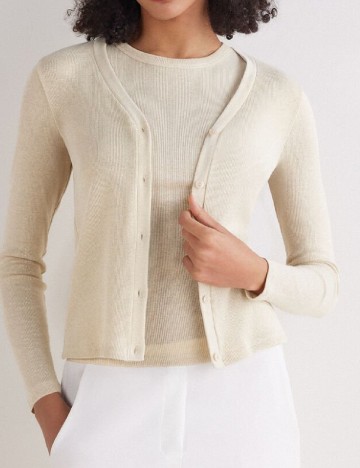 Cardigan Intimissimi, crem