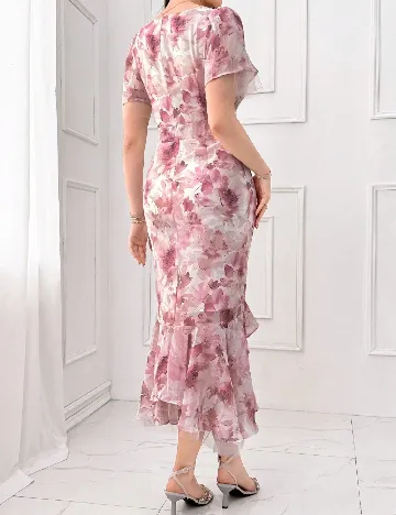 Rochie medie SHEIN, roz