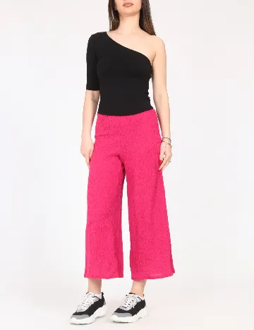 Pantaloni Bershka, fucsia