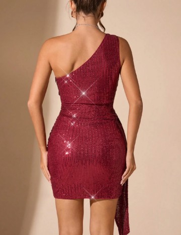 Rochie scurta SHEIN, rosu