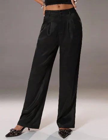 Pantaloni SHEIN, negru