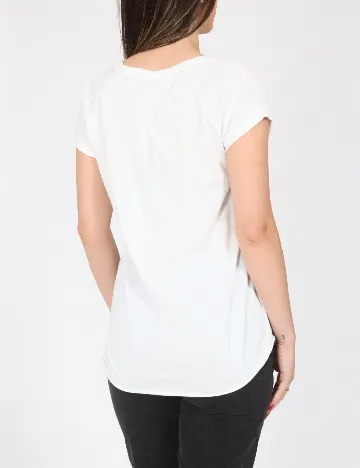 Tricou Bershka, alb