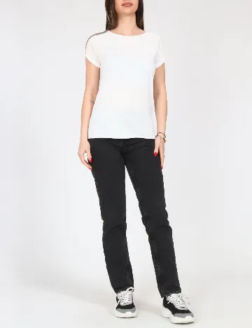 Tricou Bershka, alb