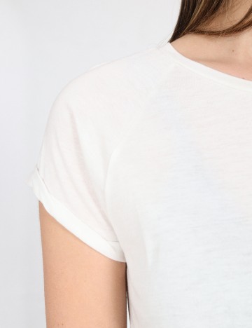 Tricou Bershka, alb