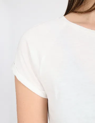 Tricou Bershka, alb