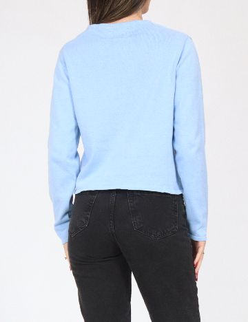 Cardigan Zara, bleu