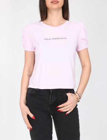 Tricou Bershka, lila