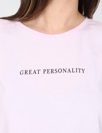 Tricou Bershka, lila