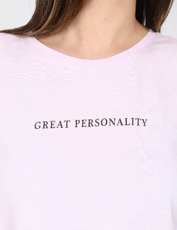 Tricou Bershka, lila