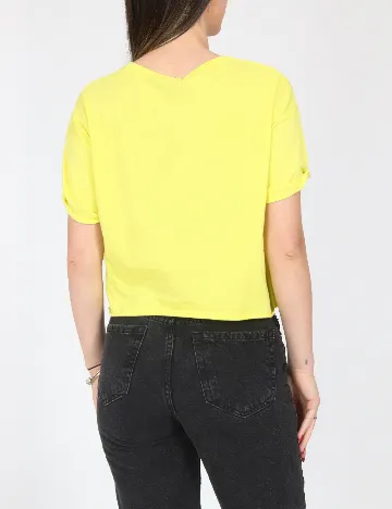 Top Bershka, galben