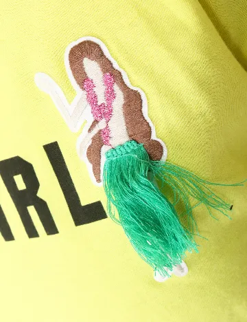 Top Bershka, galben