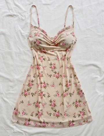 Rochie scurta SHEIN, floral print