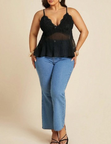 Maiou SHEIN CURVE, negru