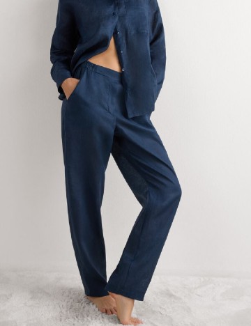 Pantaloni Intimissimi, bleumarin