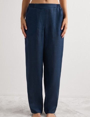 Pantaloni Intimissimi, bleumarin