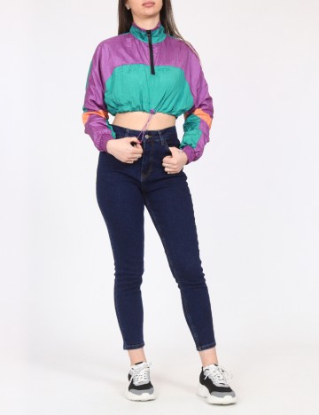 Jacheta Bershka, mix culori