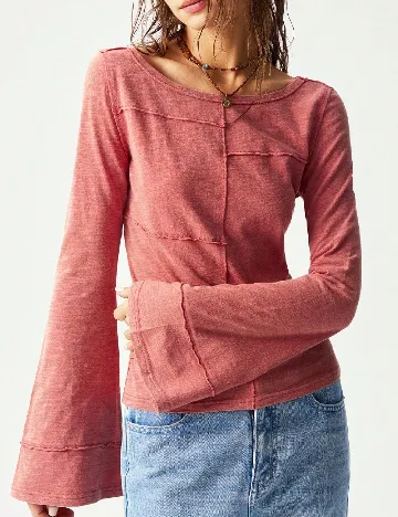 Bluza SHEIN, roz pudra