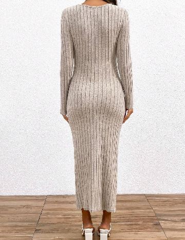 Rochie lunga SHEIN Maternity, gri