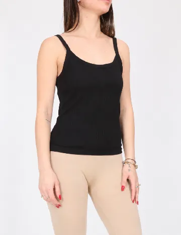 Colanti trei sferturi Bershka, crem